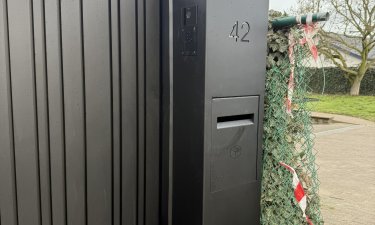 Design aluminium schuifpoort — Alken